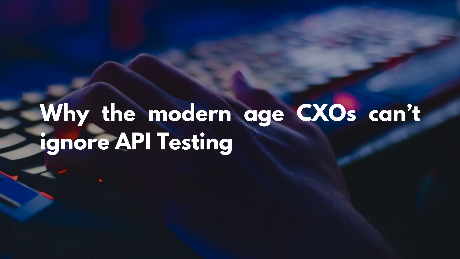 API testing solution